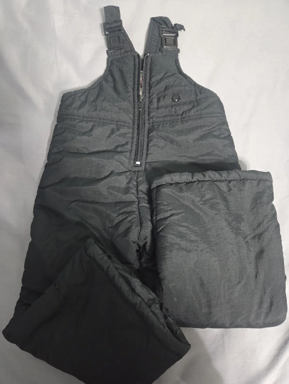 BIG CHILL Black Snow Overall, Size:4T